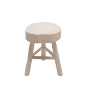 Wood 16"h Accent Table, White
