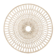 Wicker, 36", Round Wall Accent, Natural