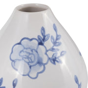 Cer, 5"h Chinoiserie Bud Vase, Blue/white