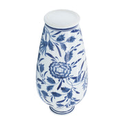 Cer, 13"h Chinoiserie Vase, Blue/white