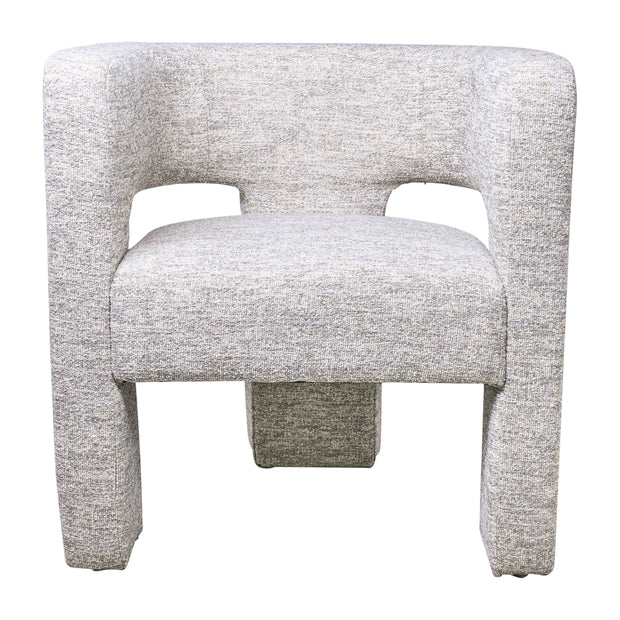 Round Back Chair - Beige