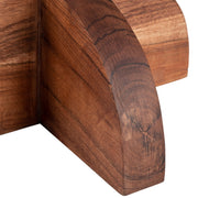 Wood, 15"dx24"h Antique Look Side Table, Lt Brown